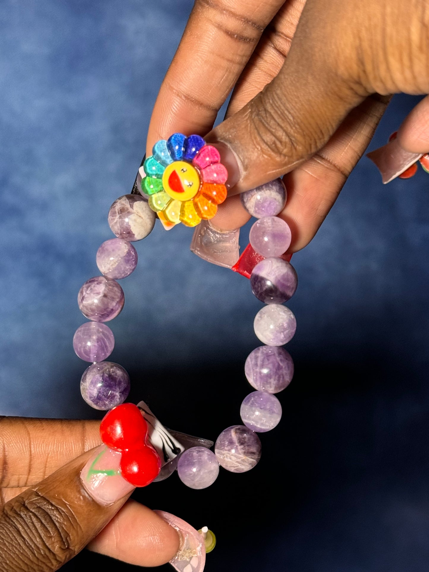 Polished Amethyst Bracelet