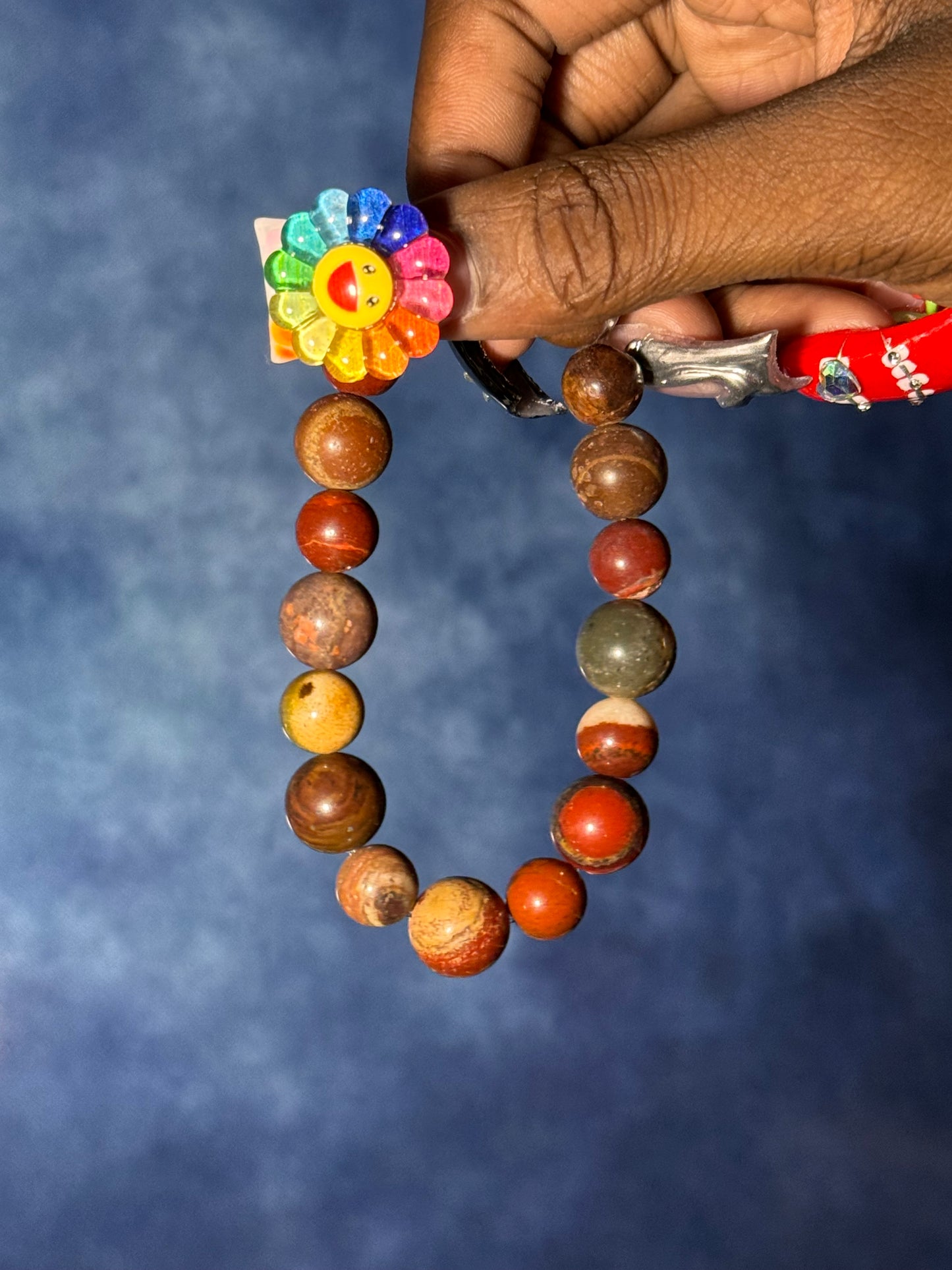 Natural Red Jasper Bracelet